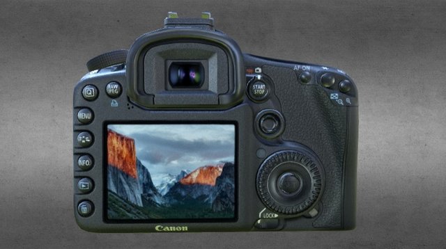 Canon EOS 7D 3D Model