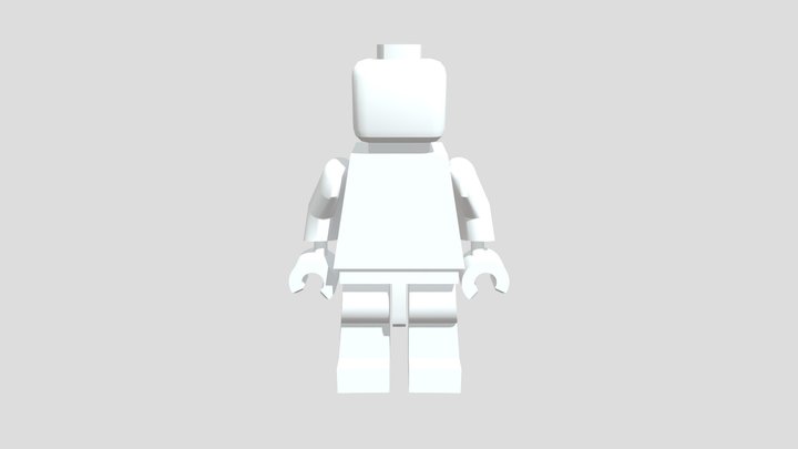 Lego man 3D Model