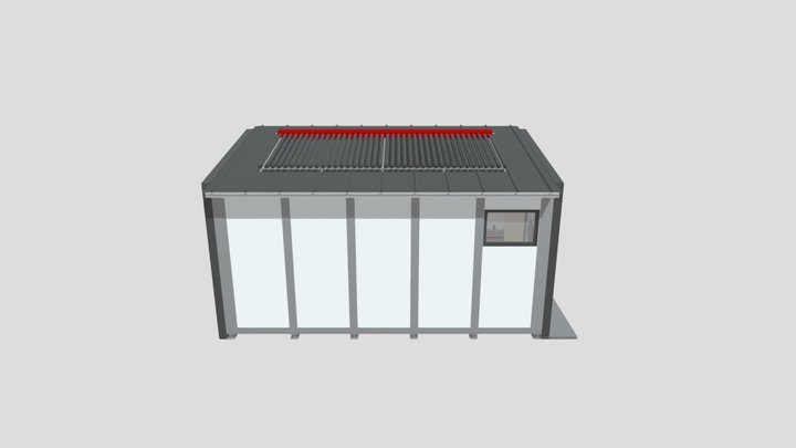 ModMini - Solar Water Heater 3D Model