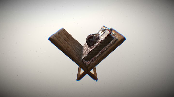 Livre Maudit 3D Model