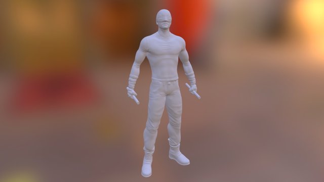 Daredevil - Charlie Cox 3D Model