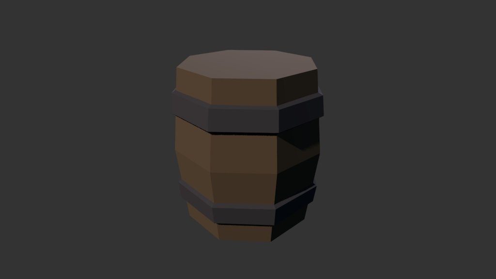 Medieval Fantasy Contest Asset - Barrell