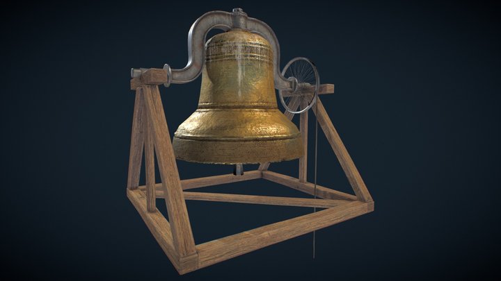 Bell tower 3D Model