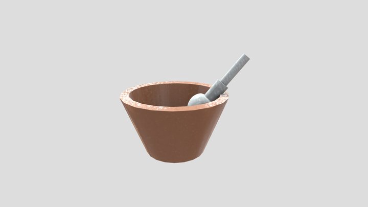 mortar+pestel 3D Model