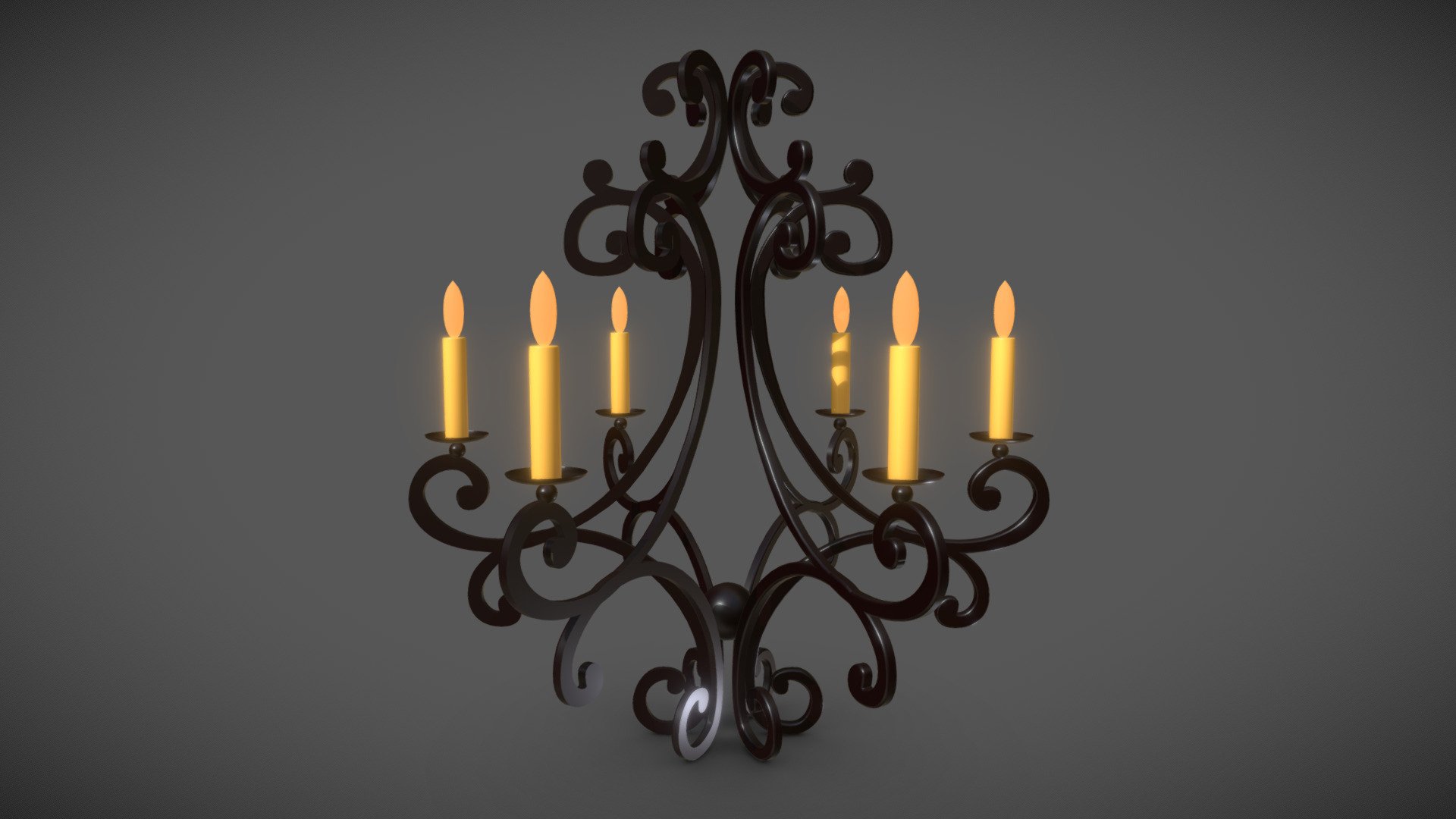 люстра - Download Free 3D model by mariyasinegubkina [53991ef] - Sketchfab