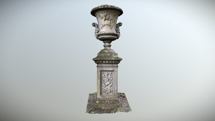 Vase from the park in Konopiště chateau – Modelo 3D gratuito STL