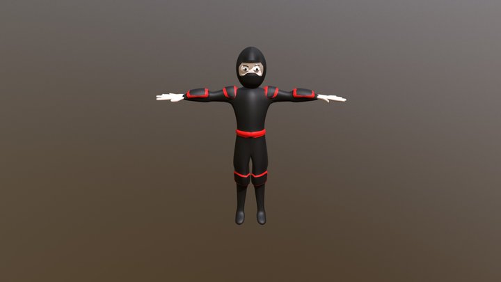 Ninja 3D Model