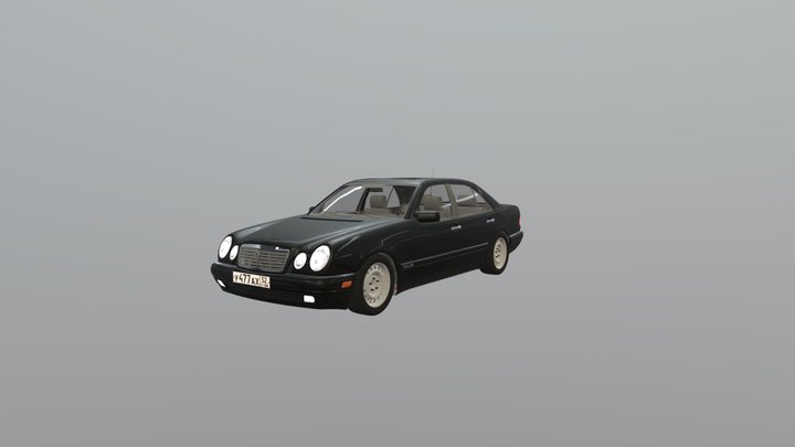 Mercedes Benz E420 3D Model