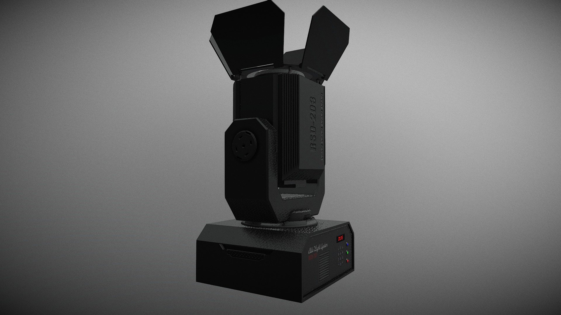 Stage Spot Light : Project Basic 3d Model UE4 - 3D model by Elitetech ...