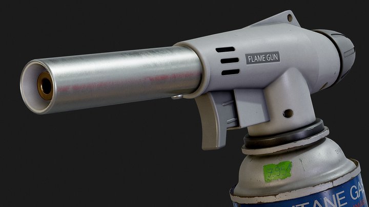 Gas Burner 3D Model