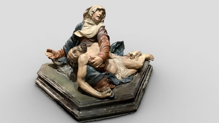 Pieta from Juan de Juni. Trnio Plus 3D Model