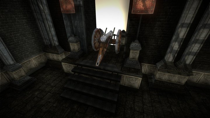 Castle Defense Chamber 3D Model