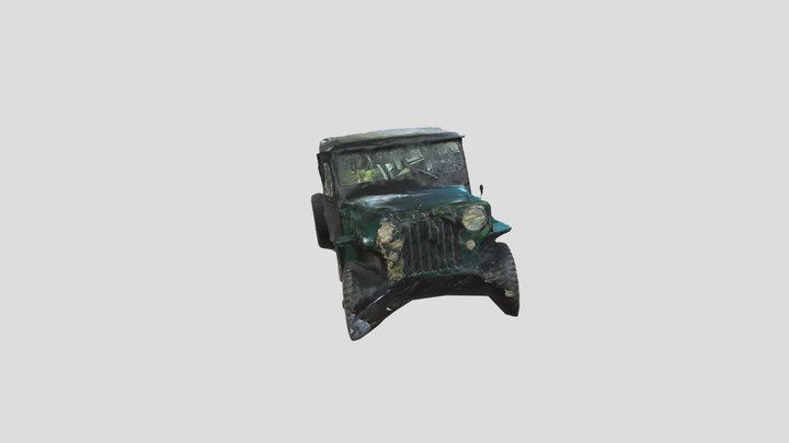 Willy Jeep 3D Model