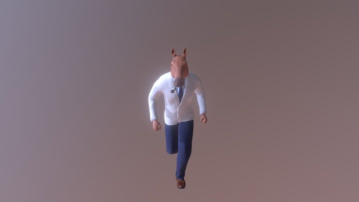 Mister Horse 3D Model