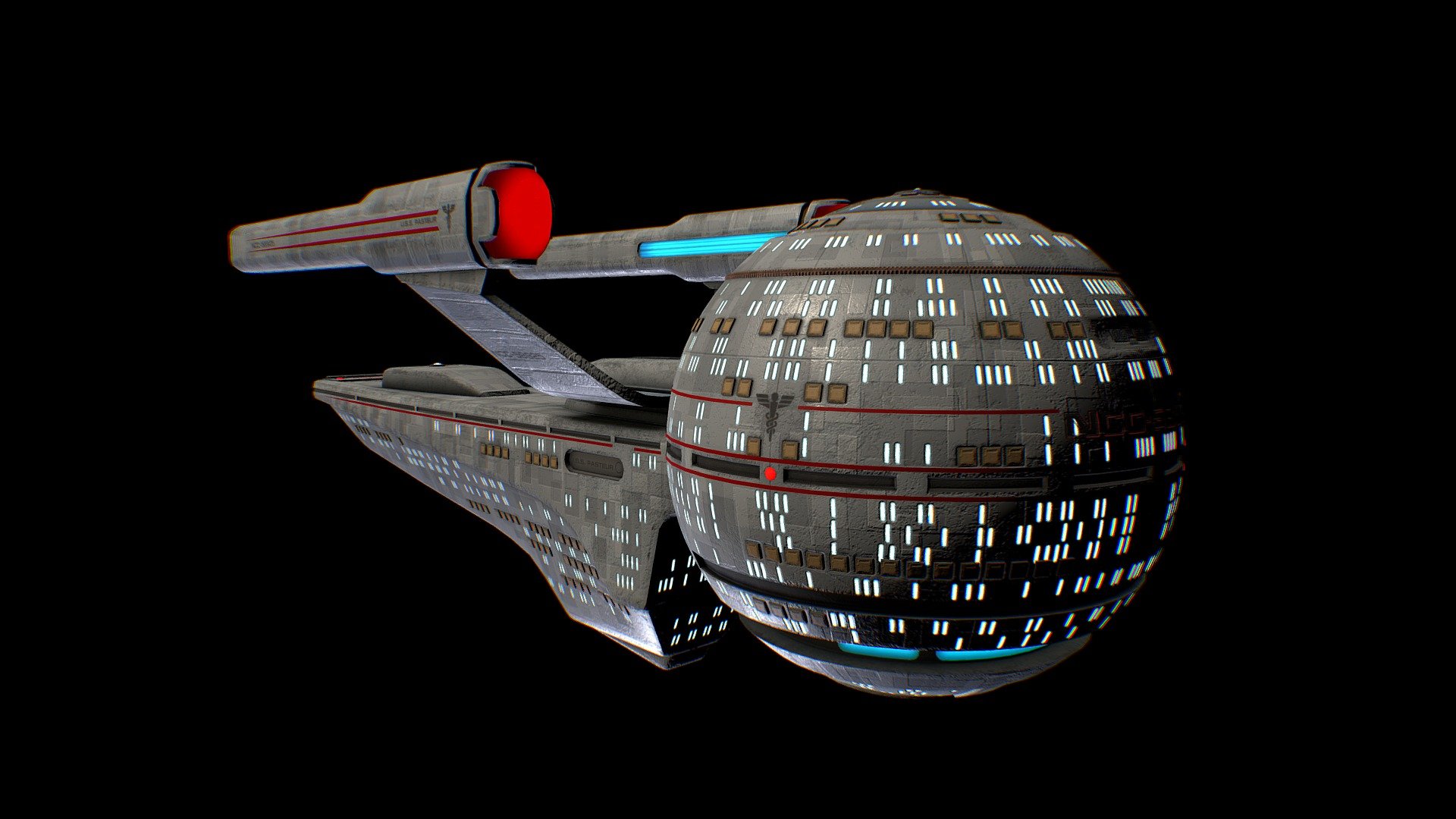 star trek starship 3d models