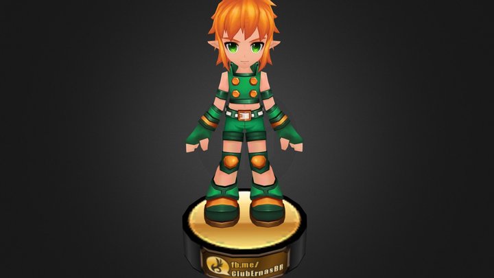 Ryan: Druida 3D Model