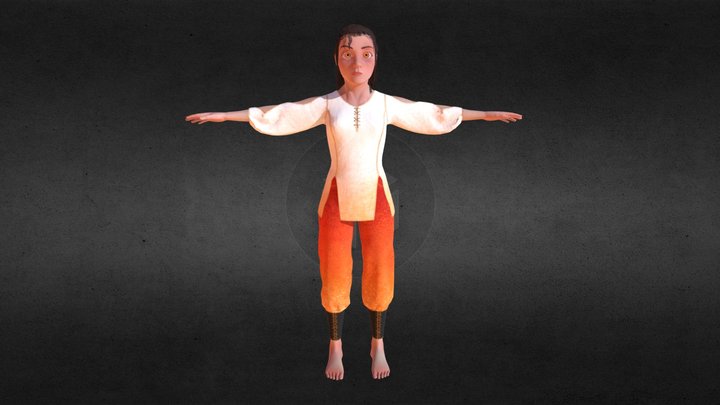 stylized V2.1 3D Model