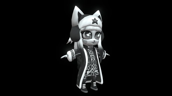 Yudol - Chibi Character 3D Model