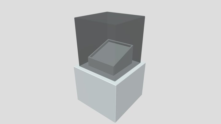 Vitrina Joyas 3D Model