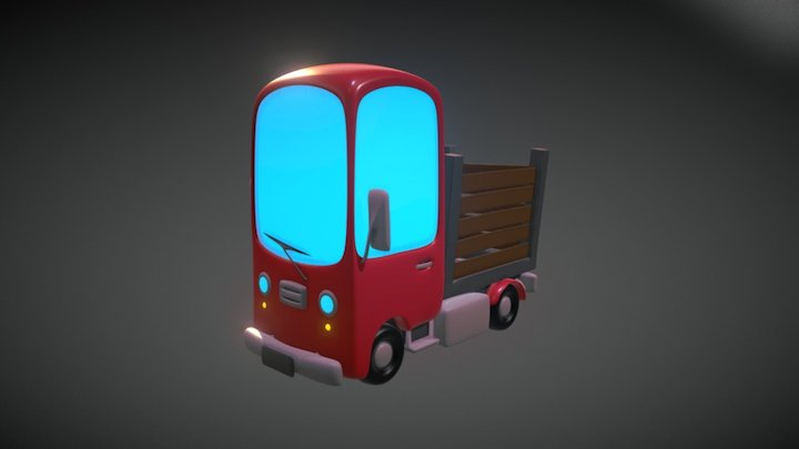 Truck High Polly 3D Model