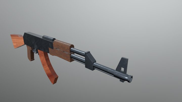 AK47 3D Model
