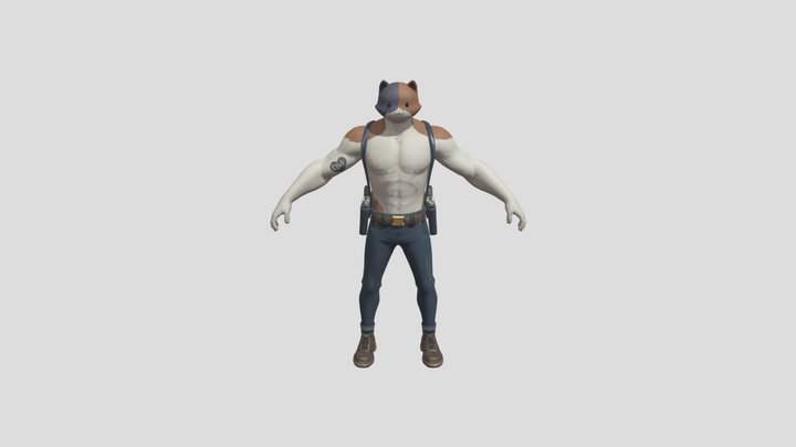 Buff Cat – Modèle 3D gratuit STL