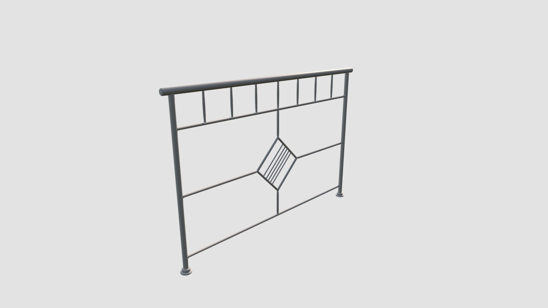 railing - Buy Royalty Free 3D model by Evermotion [53a26b4] - Sketchfab ...