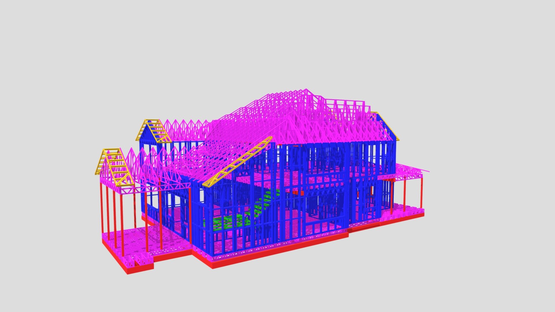 Premium Custom Steel-Framed Residential Homes - 3D model by Scottsdale ...