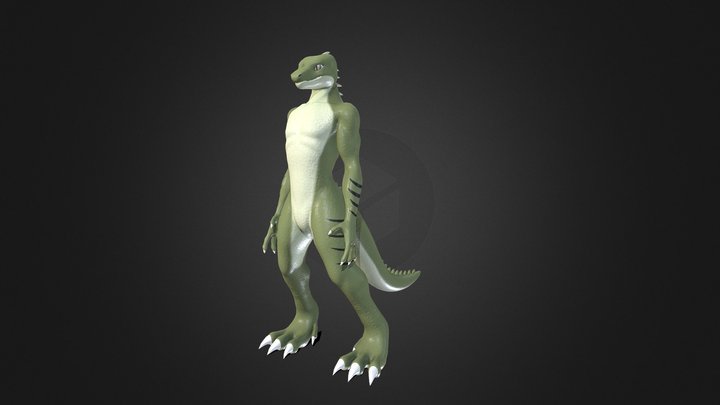 Lizard [Commission] 3D Model