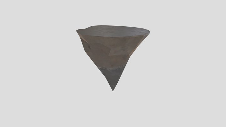 Floating Island 3D Model