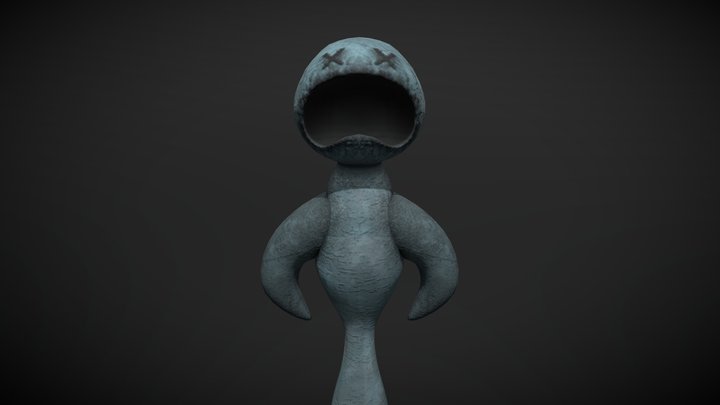Blue Worm ~ Care of Dandan 3D Model