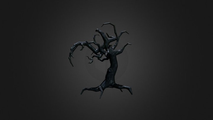 Creepy tree 3D Model