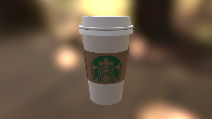 Starbucks Cup 3D Model