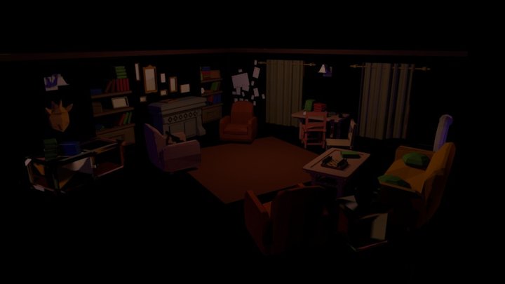 Sherlock's Appartment 3D Model