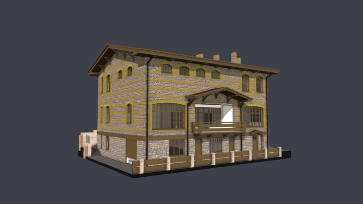 VIP mansion v.2 3D Model