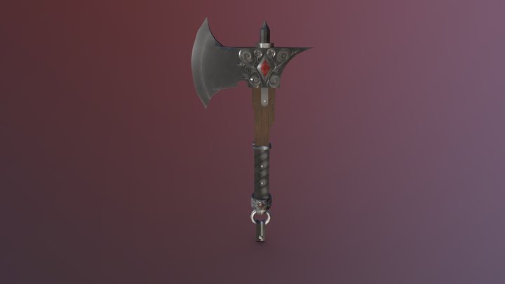 WEAPON AXE 3D Model
