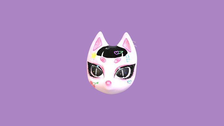 cabeza de gatito 3D Model