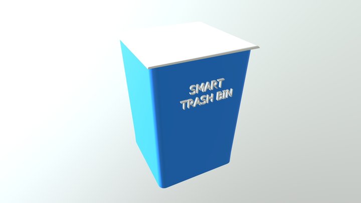 SMART TRASH BIN 3D Model