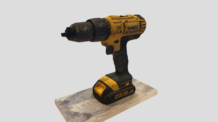 screwdriver DeWALT 3D Model