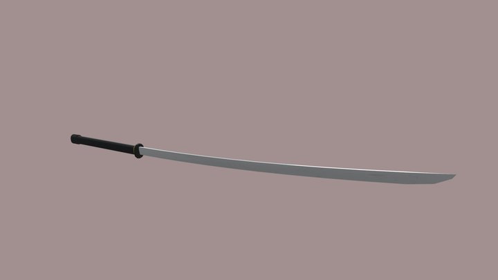 Uchigatana 3D Model
