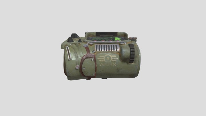 Fallout Pip-Boy 3D Model