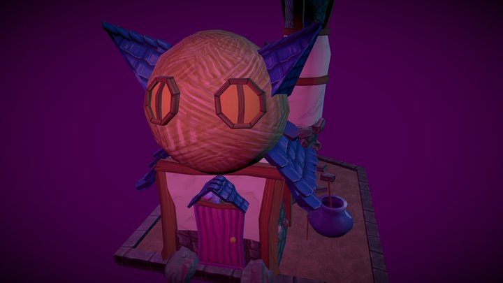 Cathouse 3D Model