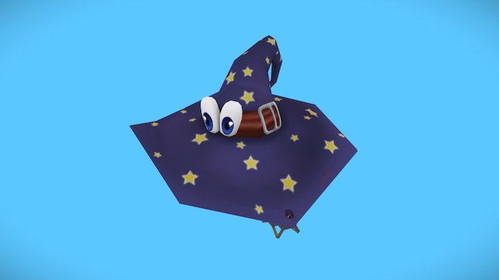 Wizardly Hat 3D Model