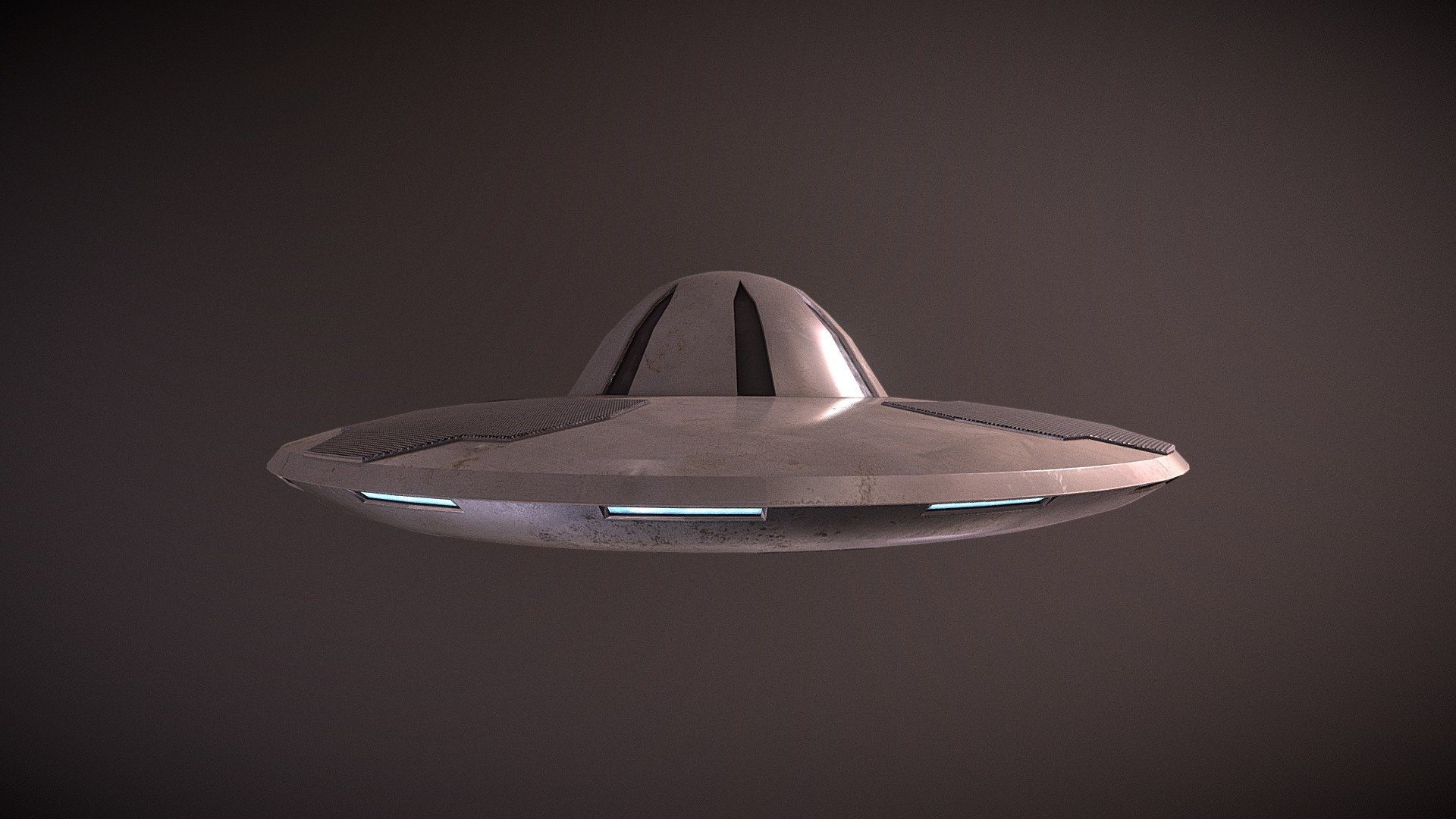 Alien UFO - Type X1 - Buy Royalty Free 3D model by ShaunTWilliams ...