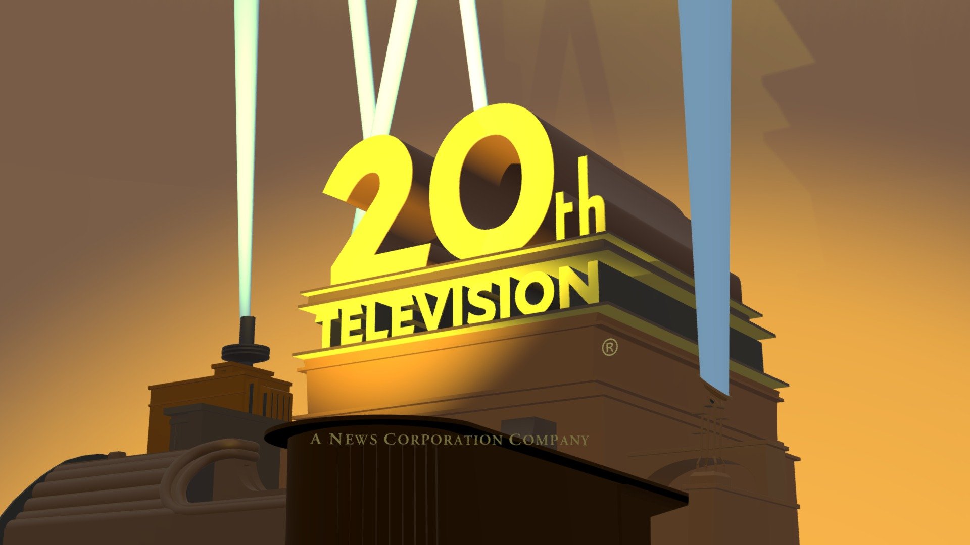 20th Television Logo 1994 Remake Download Free 3d Model By