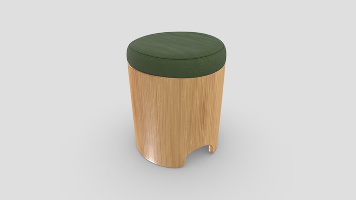 Kiko Stool PBR – Free 3D Model STL