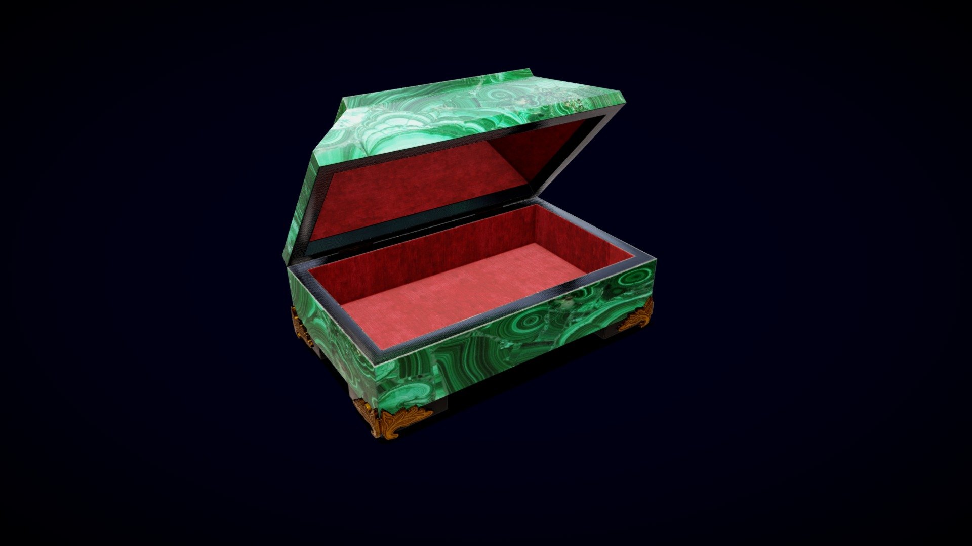 Malachite box - Buy Royalty Free 3D model by Anna Khetagurova ...