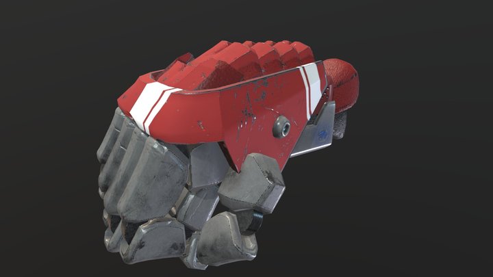 Gauntlet 3D Model