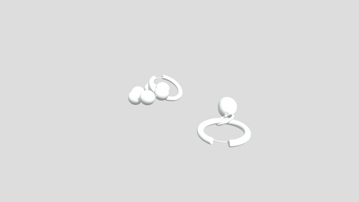 Earrings 3D Model