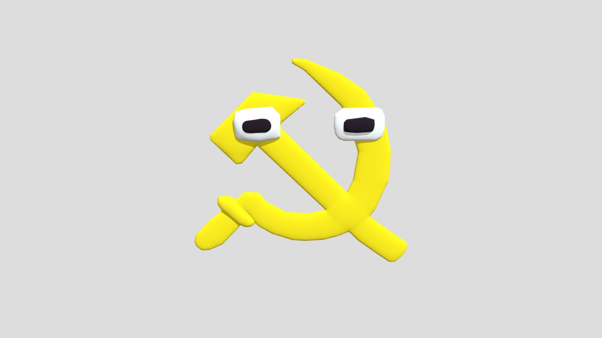 Hammer And Sickle (Symbol Lore) Download Free 3D model by aniandronic